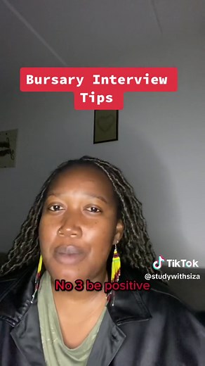 Here are some Bursary Interview Tips: 1. Rehearse your answers to the ...