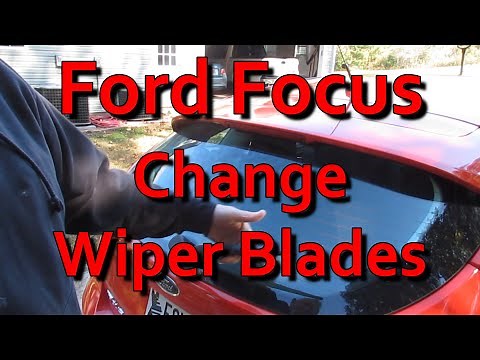 Ford Focus Change Wiper Blades
