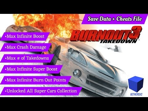 Burnout 3 Takedown Aethersx2 Emulator Cheats Code | Burnout 3 Takedown Aethersx2 Cheat Code
