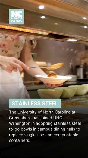 Stainless steel takeout containers gain ground on NC campuses