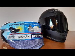 SHOEI Transition Shield - Photocromic Visor ☀⛅🌙