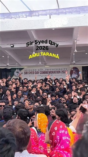 AMU Tarana on Sir Syed Day #2026 #amu #tarana #aligarhmuslimuniversity