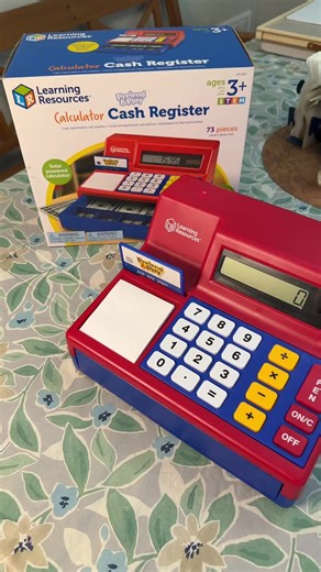 Turn playtime into learning time with this adorable Learning Resources Cash Register! 🧮💰 It comes with realistic play money and a built-in calculator—so your little one can practice counting, making change, and building math confidence while having a blast. Whether you’re playing store together or letting them run their own “shop,” this toy makes learning feel like fun. Perfect for preschoolers and early learners! #LearningResources #EducationalToys #TikTokShopCreatorPicks #tiktokshopjumpstart