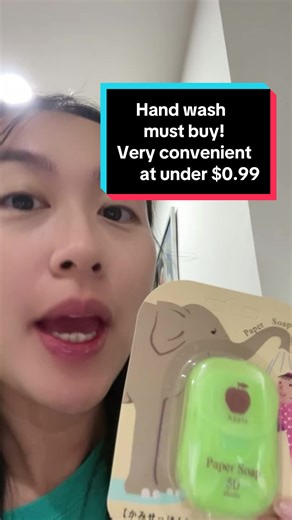 Portable Japan Paper Soap for Easy Hand Wash | 6 Scents | $0.54