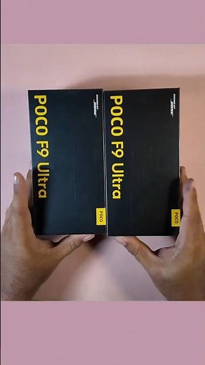 ASMR Poco F9 Ultra Black & Dark Cherry Open Box Tokopedia #Poco