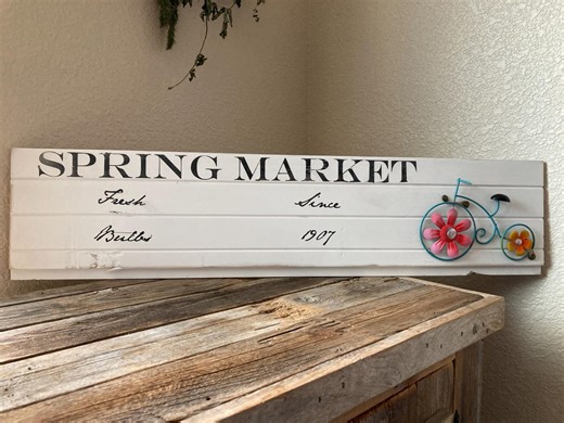 Shiplap Farmers Market Sign Spring Sign/ Market Sign/ Dining Room Sign-farmhouse Sign/ Primitive Decor/ Dining Room Decor/ - Etsy