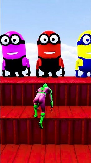 GTA 5 Epic Water Ragdolls | Spider-Man Jumps / Fails ep.14582 #shorts