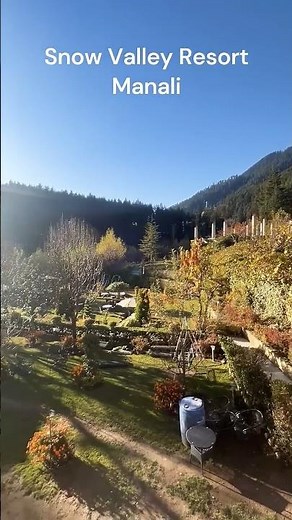 🏔️ Snow Valley Resort Manali | Winter Wonderland in the Himalayas ❄️ #1million #travel #manali #love
