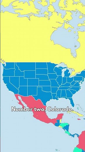 Top 5 Perfectly Shaped U.S. States #Maps #Geography #USStates