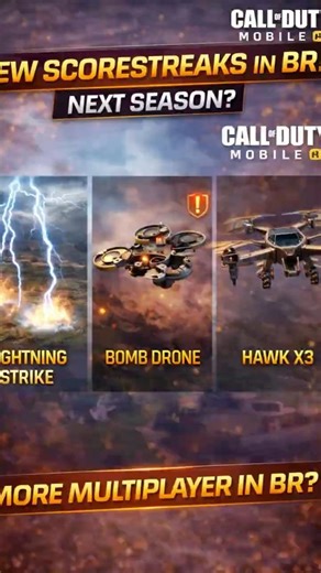 New Scorestreaks ￼Added To Battle Royale Season 4 #codmobile #codm #battleroyale #codmupdate #codmbr