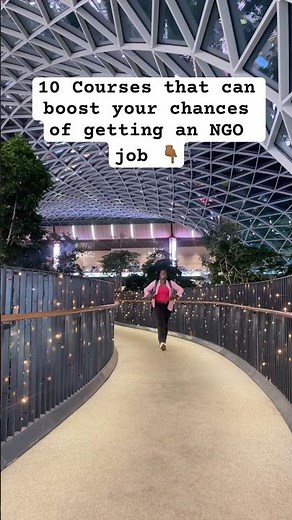 Check out these 10 NGO courses in the description. 👇🏾