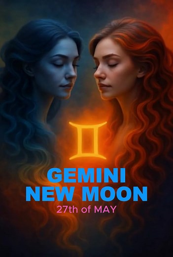 27th of may 2025 New moon in gemini #gemini #astrology #newmoon #newbeginnings