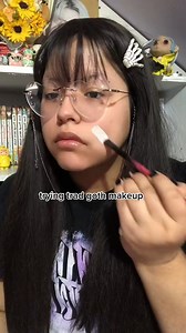 43K views · 206 reactions | тяу тнιѕ gσтн мαкє υρ ••• Follow  Gothic Babe for more! Credits: ripminnn on tt Music: Pain - Boy Harsher . . . . #goth #gothgirl #gothgoth #gothic #dark #witch #magic #horror #creepy #scary | Gothic Babe | Facebook