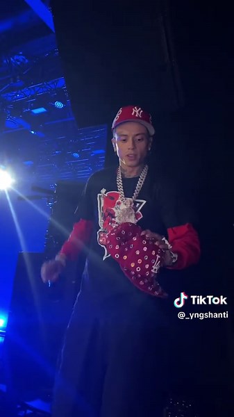 Central Cee Signs at Drake Concert