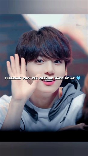 Jungkook tiny tan drawing 1/7 #bts #jk #jungkook#tinytan#btsshorts#btsarmy#jktinytan‪@purple7_8‬💜💜
