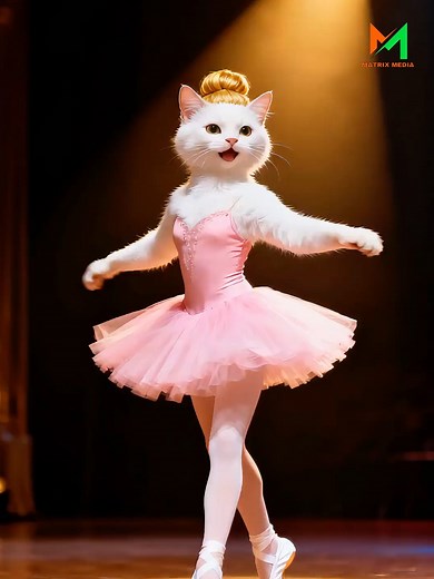 Determined Girl Pursues Her Dream Of Becoming A Ballet Dancer | Rose Animation