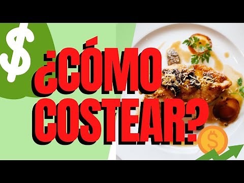 💲🔴😲¿CÓMO COSTEAR UNA RECETA? COSTEO DE UN PLATILLO PARA RESTAURANTE💲🔴😲CHEF MODE MEDIA- GASTRONOMÍA