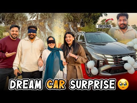 SURPRISING BHAI WITH HIS NEW DREAM CAR 😍 | Emotional Reaction 😭