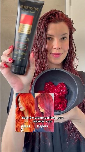 Cream to tone red hair in minutes ❤️✨ perfect redhead!