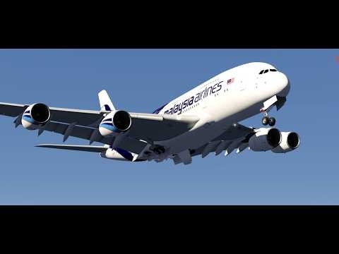 Realistic Airbus A380 Malaysia Airlines | Kuala Lumpur to Singapore | Aerofly FS Global