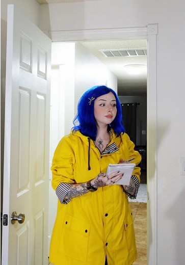 Coraline cosplay tutorial: Coraline Jones exploration remake