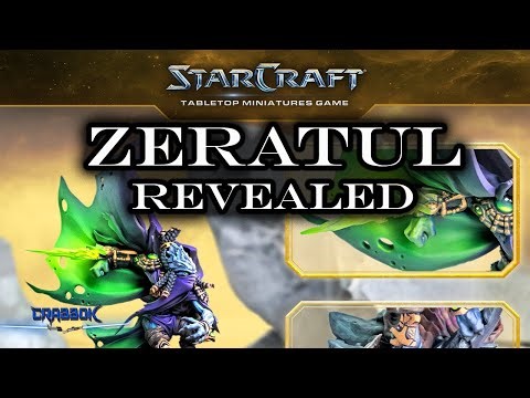 Starcraft Miniatures Game - Zeratul Promo Miniature Revealed! More News Coming Soon!