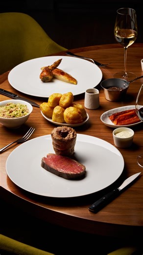 A Sunday Roast fit for royalty beckons you from the helm of our kitchen. Join us Every Sunday, 12pm - 3pm 2 course, AED 345 Choice of starter or dessert with your main 3 course, AED 395 #DinnerbyHestonBlumenthalDubai | Dinner By Heston Blumenthal Dubai