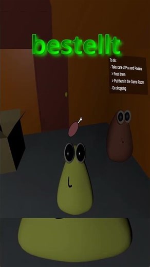 There really is a Pou horror game 💩💩 #horrorgaming #entertainment #pou