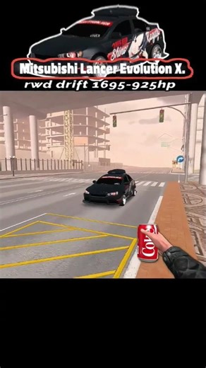 Mitsubishi Lancer Evolution X. Perfect Drift Gearbox Settings! #carparkingmultiplayer #shorts