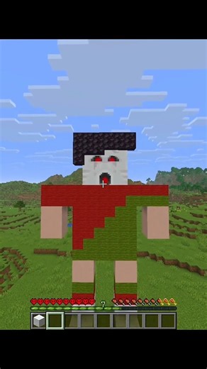 🔥 I Built a Creepy Minecraft Monster… But It Started MOVING! 😱👹