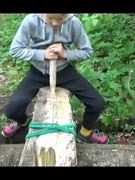 Wippe selber bauen: Das easy Waldspiel, das Kinder lieben