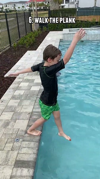 10 Ways to Jump Into a Pool!