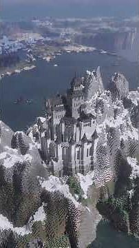 Minecraft cold and dark kingdom #minecraft #cinematic #castle #worldbuilding