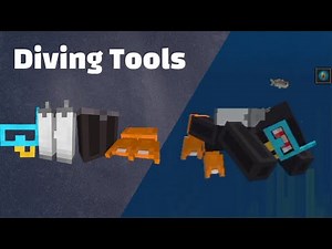 Diving Tools Addon (1.16) (Minecraft)