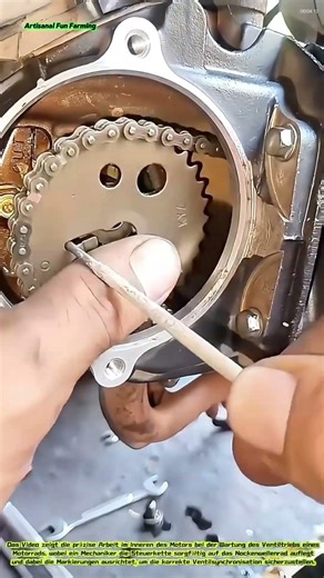 Wartung des Motorrad-Antriebsstrangs: Wartung der Steuerkette und des Kettenrads