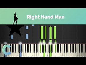Hamilton - Right Hand Man Piano Tutorial