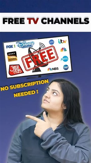 Kanishka Tiwari on Instagram: "Watch live TV channels free without any subscription on mobile PC and smart TV. Stream news sports movies and entertainment in HD using free TV apps and websites. No cable no signup no payment needed. free live tv, watch tv online, live tv free, free tv apps, tv streaming free, online tv channels, free hd tv, watch sports free, free entertainment tv, cord cutting #FreeLiveTV #WatchTVOnline #NoSubscription"