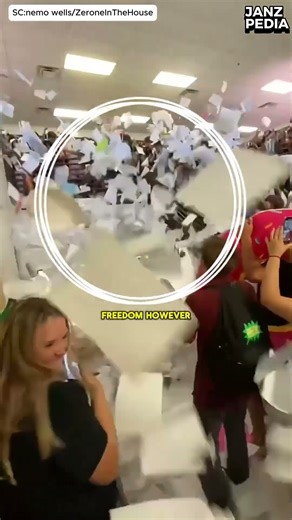 Last Day of School Chaos 😂 Student Throws His Backpack Instead of Papers