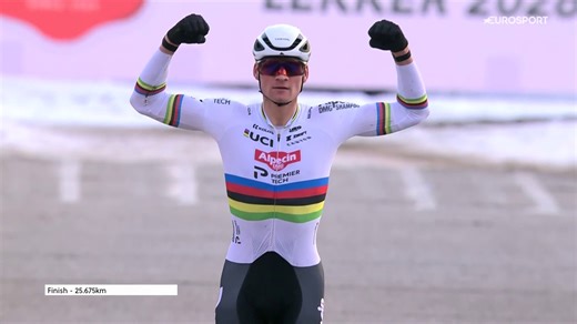 🌈🗿 𝐄𝐋 𝐌𝐀𝐘𝐎𝐑 𝐌𝐎𝐍𝐎́𝐋𝐎𝐆𝐎 𝐃𝐄 𝐌𝐀𝐓𝐇𝐈𝐄𝐔 Van der Poel domina de cabo a rabo en la 'Catedral' de Zonhoven y se pone la #CXWorldCup a 'tiro de Benidorm' frente a Nys. ¿Vendrá finalmente a España? 🏖️🇪🇸 El próximo 18 de enero, la gran cita del ciclocross español en HBO Max 📺 | Eurosport España