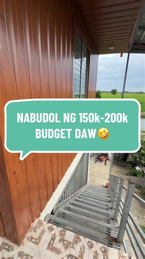 Nainspired sa mga 150-200k budget daw pag metal cladding house 🤪🤪 Budol pala🥹 #metalcladdinghouse