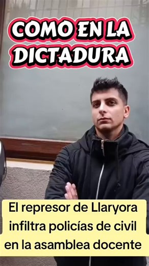 Cómo en la dictadura?Cuál gobierno que no haya sido de "la dictadura" o "democrático" no utilizo a sus fuerzas de seguridad/inteligencia para infiltrar organizaciones políticas?