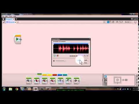 Importing sound files to EV3 programming brick