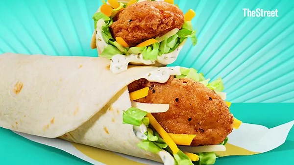Snack wrap return gives McDonald’s a huge boost on Wall Street