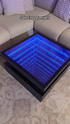 Modern LED Coffee Table with Remote Control for Sale