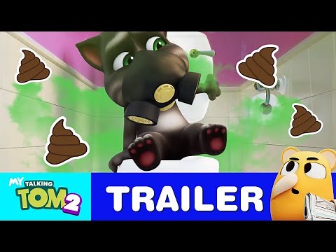 Toilet Monster 💩 My Talking Tom 2 (NEW Cartoon Trailer)