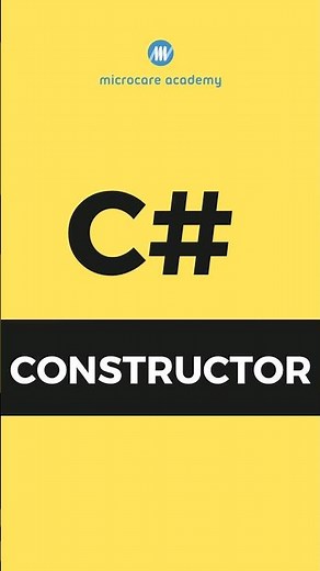 Constructor in C# | #csharp #shorts