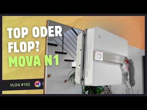 Vlog #103 --- MOVA N1 im Test: Kompakter Fensterwischroboter mit starker Leistung?