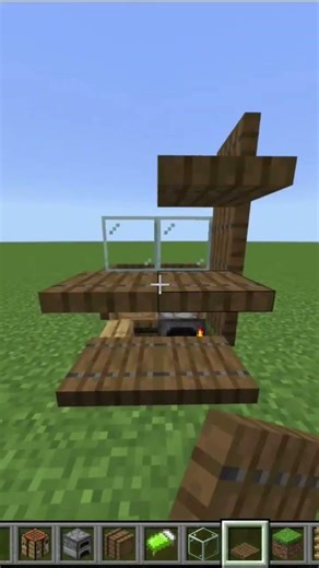 This is the smallest house in Minecraft. #minecraft