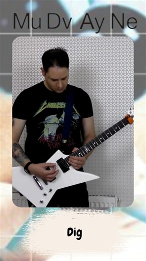 Mudvayne – Dig (Guitar Cover) 🎸 #Shorts | Brutal Nu Metal Riff