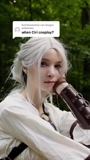 Ciri Character-Based Outfit from The Witcher